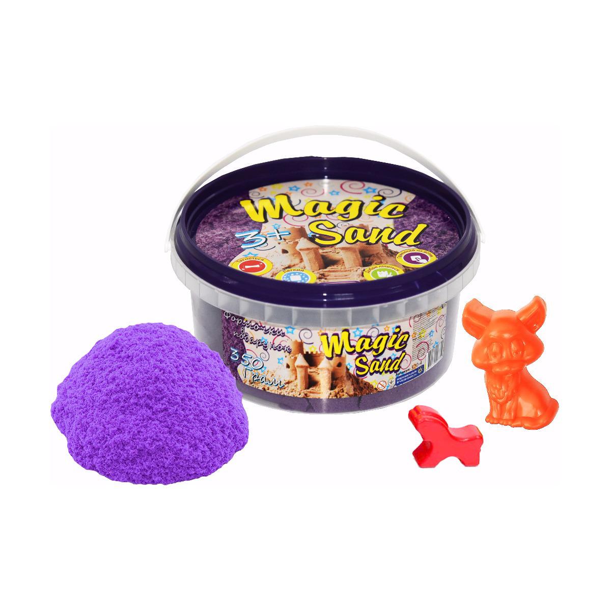 Кинетический песок Strateg Magic Sand 350 г в ведре Сиреневый (370-4) - фото 1 Кинетический песок Strateg Magic Sand 350 г в ведре Сиреневый (370-4) - фото 1
