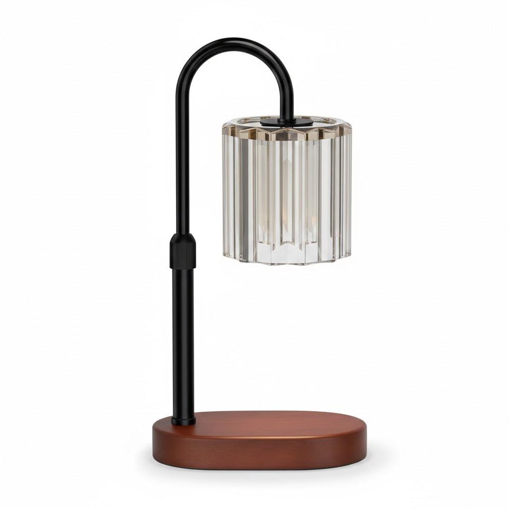 Лампа-підігрівач для ароматичних свічок Loowoko з таймером та регулюванням висоти (32147186) Лампа-підігрівач для ароматичних свічок Loowoko з таймером та регулюванням висоти (32147186)