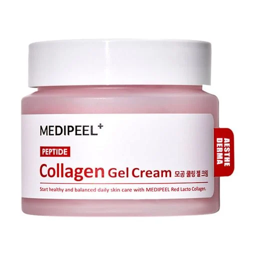 Крем-гель для лица двойной Medi-Peel Red Lacto Collagen Hydro Gel Cream 80 мл с коллагеном и пептидами (8809941824230)