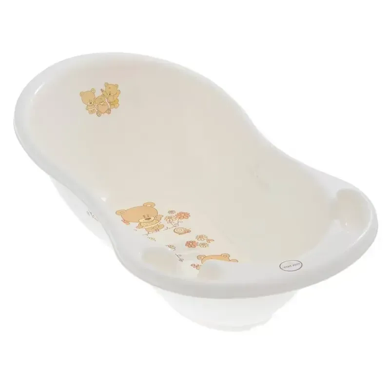 Детская ванночка для купания пластиковая Tega baby Мишки 86 см Белый (150-98-MS-004-118)