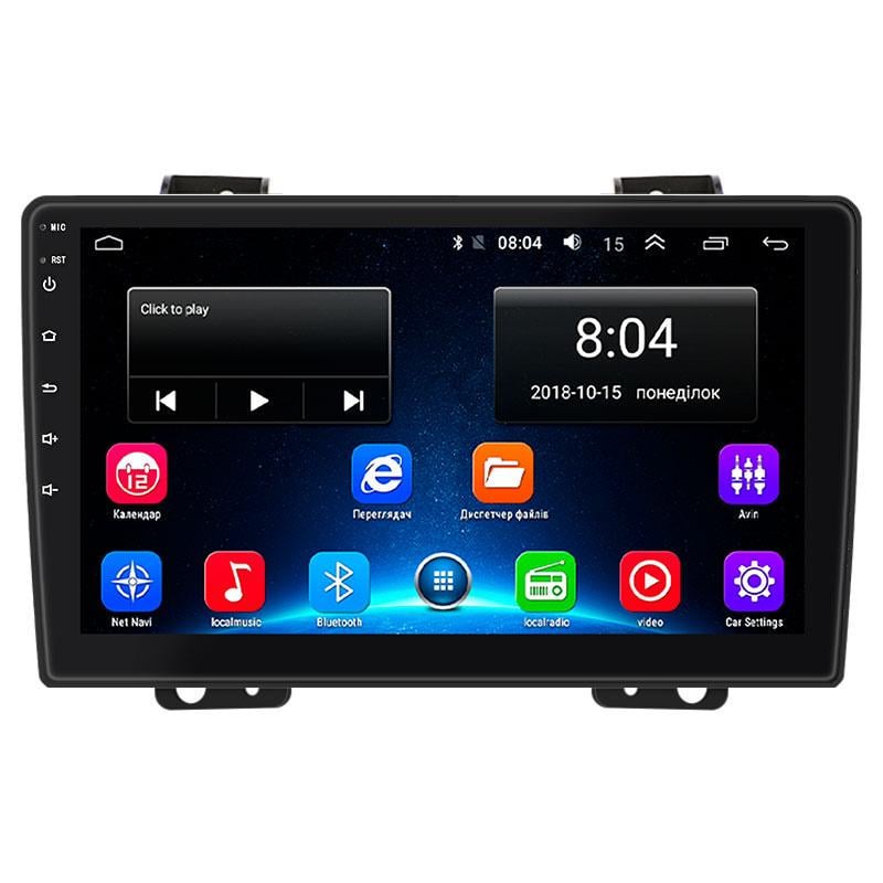 Автомагнитола штатная Lesko для Ford Fiesta 2001-2005 2/32 Гб Wi-Fi GPS Base 9" (36490830)