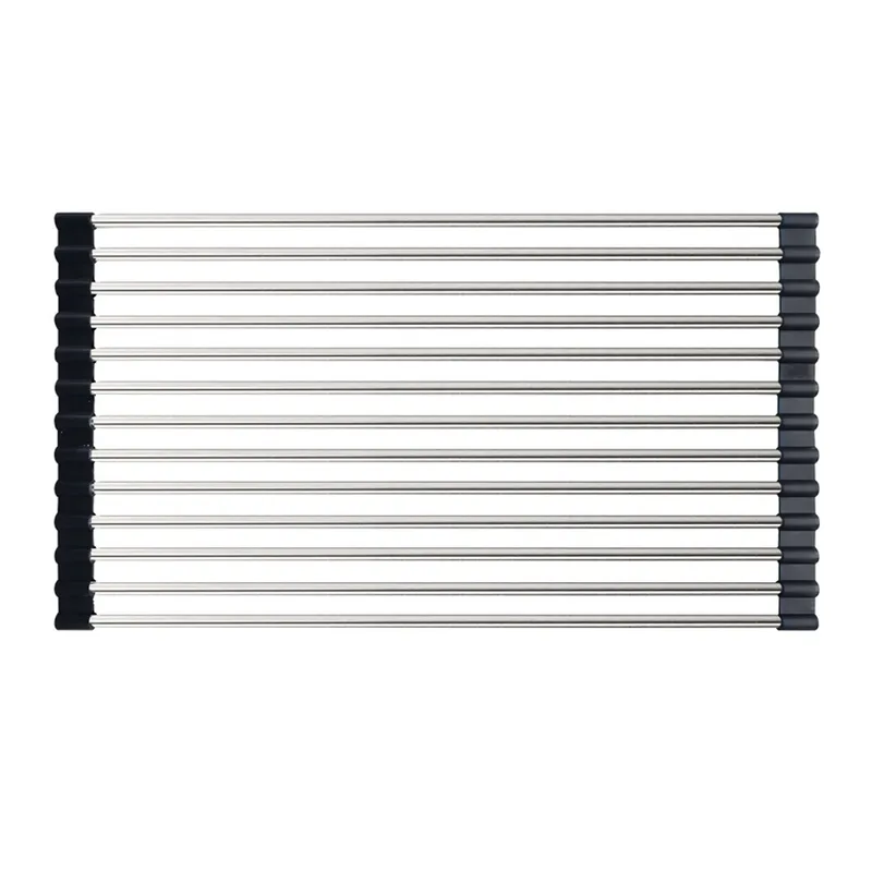 Килимок-сушарка для посуду MIXXUS RAC-01.SUS на мийку Чорний (MX1945)