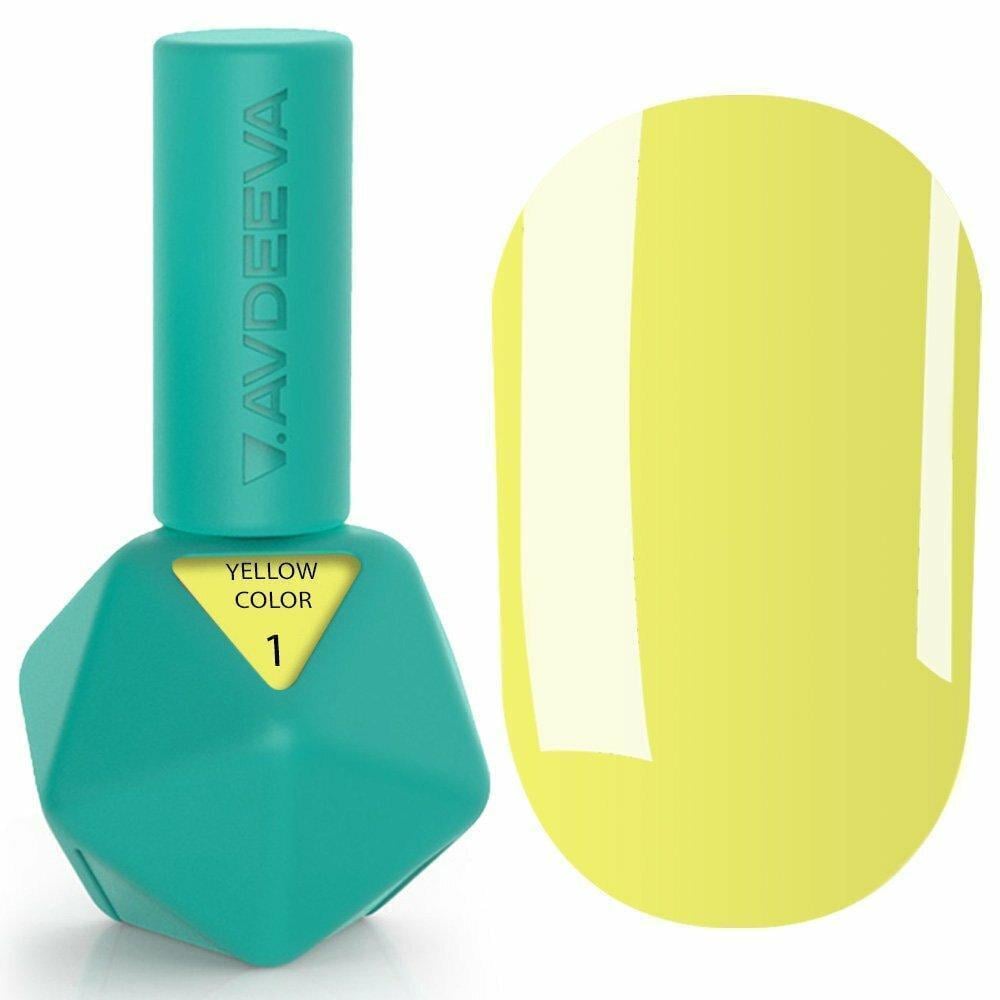Гель-лак Victoria Avdeeva Yellow Color №01 12 мл