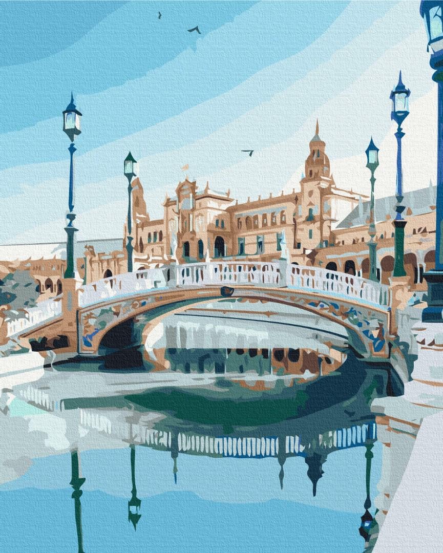 Картина по номерам Brushme Туристический кадр 40x50 см (BS52452) Картина по номерам Brushme Туристический кадр 40x50 см (BS52452)