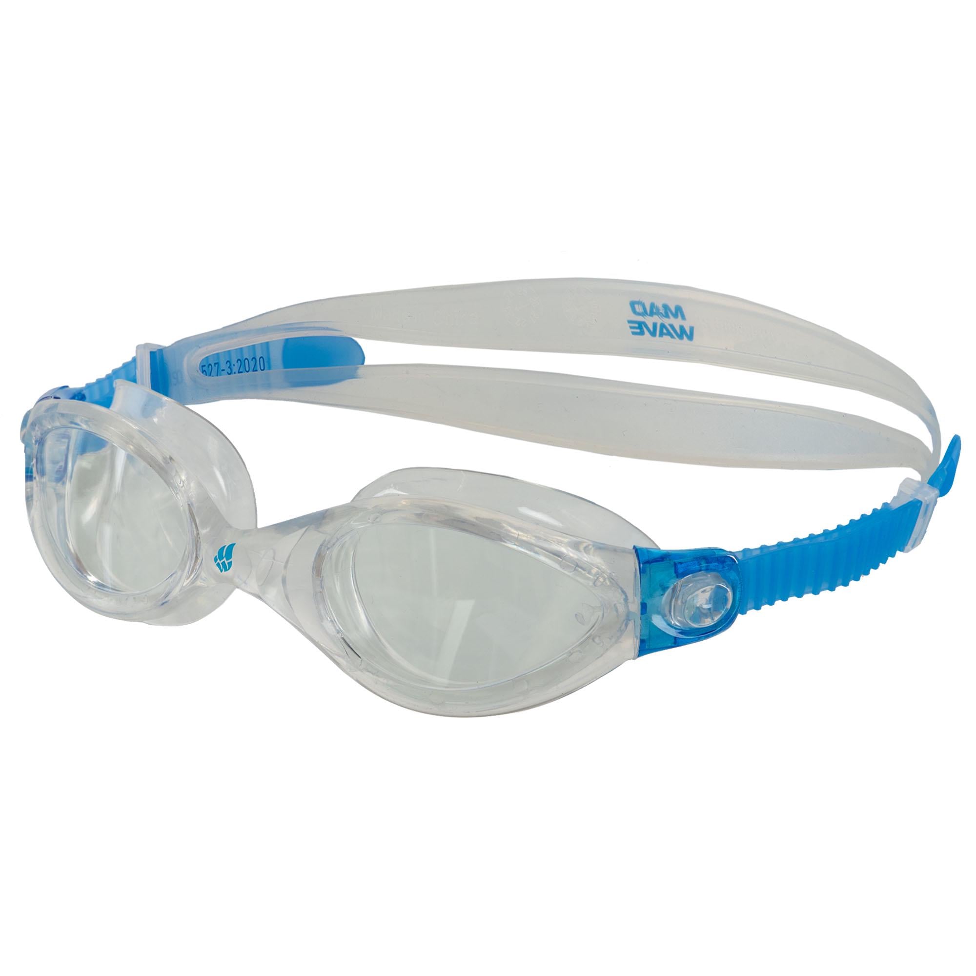 Очки для плавания взрослые MadWave CLEAR VISION M043106 Синий (M043106_Синий)
