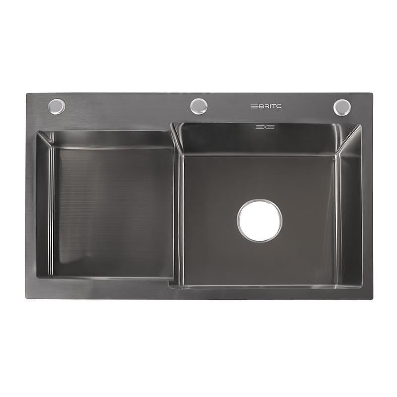 Кухонная мойка Britc HM HS7848RB-B Черный