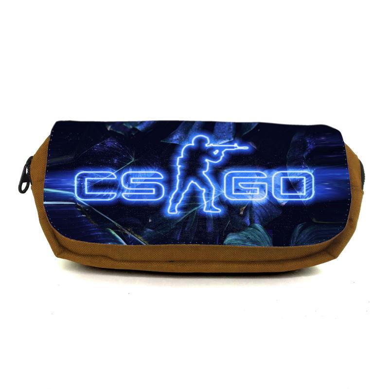 Пенал школьный Контр Забастовка CSGO-0010 коричневый (1442739986)
