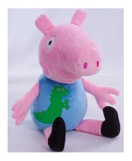 Мягкая игрушка A-Toys Свинка "PP" Джордж 1 35 см (00097-72) Мягкая игрушка A-Toys Свинка "PP" Джордж 1 35 см (00097-72)