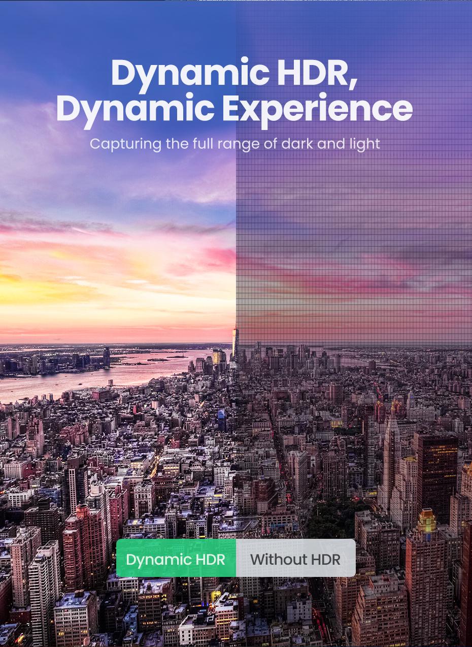 Кабель UGREEN HDMI 2.1 4K 120Hz 48 Гбит/с 3D Dolby Atmos HDR 10+ eARC HDCP 2.3 1080p 240Hz 3 м Черный (80404) - фото 7 Кабель UGREEN HDMI 2.1 4K 120Hz 48 Гбит/с 3D Dolby Atmos HDR 10+ eARC HDCP 2.3 1080p 240Hz 3 м Черный (80404) - фото 7