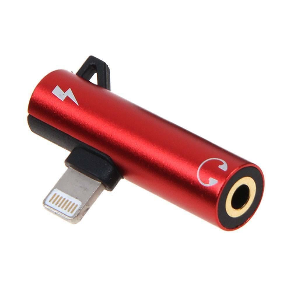 Переходник разветвитель 2в1 Lightning и 3,5 мм Audio (958701381)