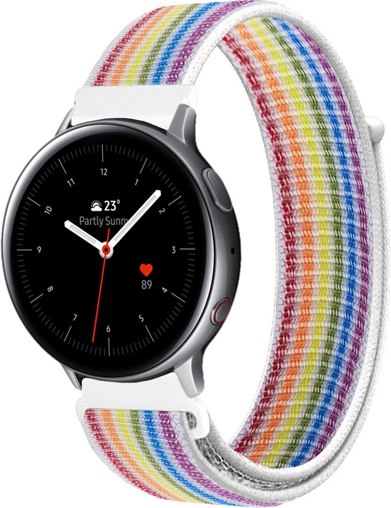Ремешок нейлоновый Sport Loop для Galaxy Watch Active 2 40/44 мм Разноцветный (22393-64)