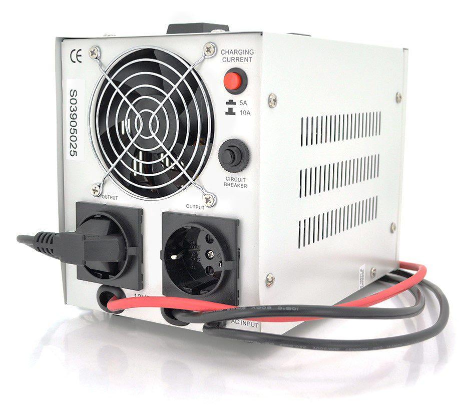 Джерело безперебійного живлення Europower PSWEPW-TW12 із правильною синусоїдою 500VA 300W АКБ 12В заряд 5/10А (59088) - фото 3 Джерело безперебійного живлення Europower PSWEPW-TW12 із правильною синусоїдою 500VA 300W АКБ 12В заряд 5/10А (59088) - фото 3