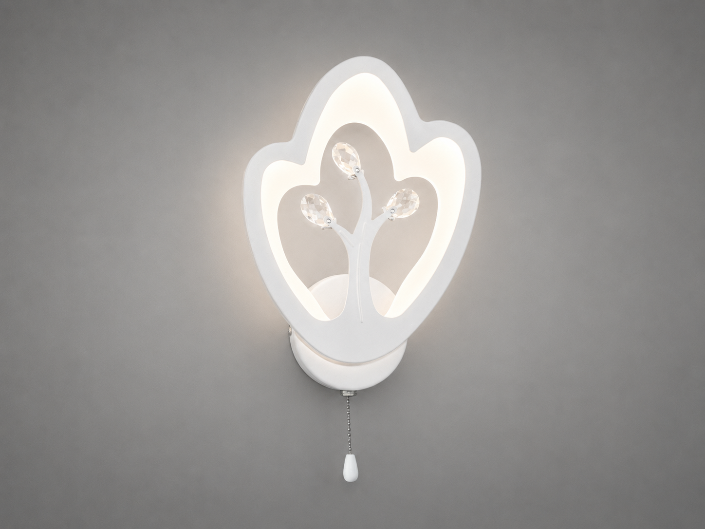 Бра настенное LED Diasha 17 Вт Белый (8148/1WH) Бра настенное LED Diasha 17 Вт Белый (8148/1WH)