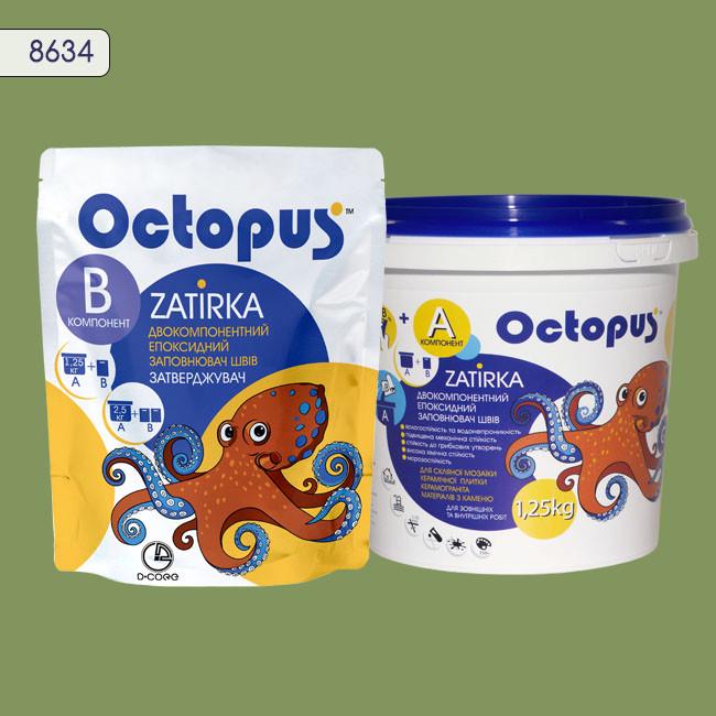 Затирка для плитки Octopus Zatirka 8634 эпоксидная 1,25 кг