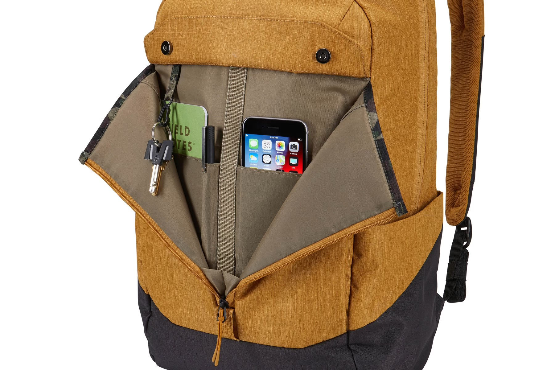 Рюкзак Thule Lithos Backpack 20 л Woodtrush/Black (66903) - фото 4 Рюкзак Thule Lithos Backpack 20 л Woodtrush/Black (66903) - фото 4