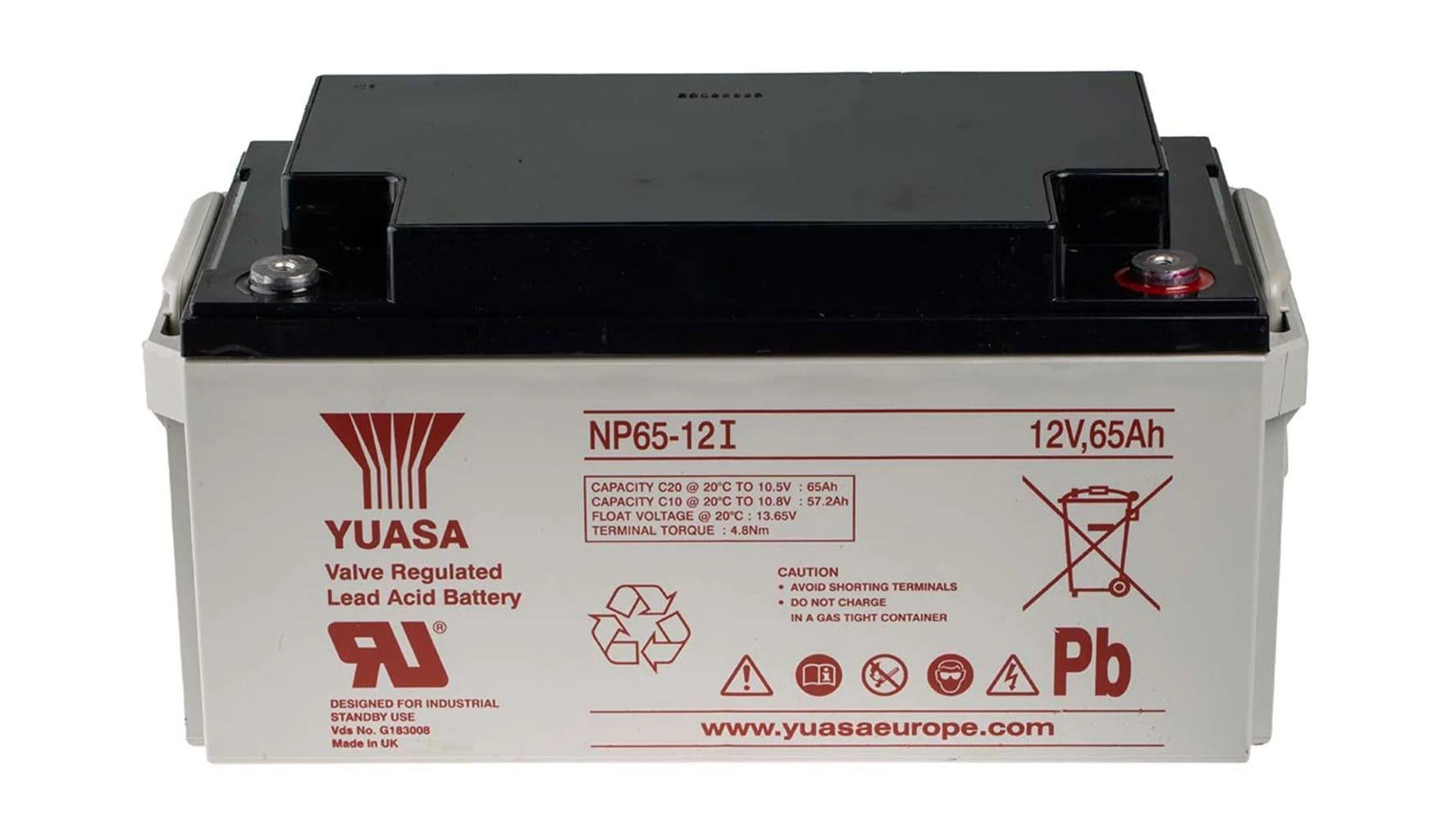Аккумулятор Yuasa NP65-12I EUROBAT AGM VRLA 12V 65 Ah (20127389) Аккумулятор Yuasa NP65-12I EUROBAT AGM VRLA 12V 65 Ah (20127389)