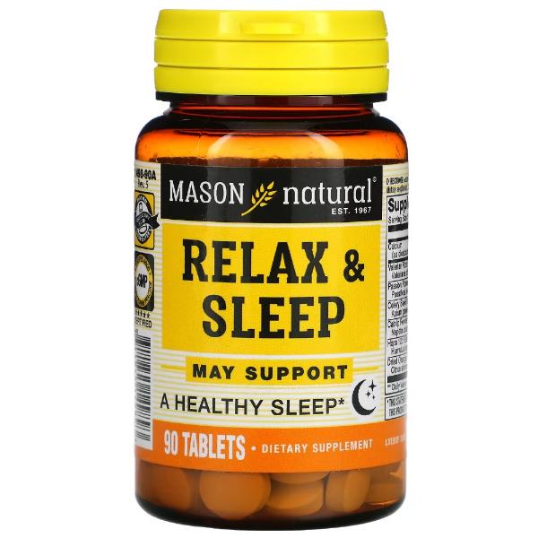 Комплекс для сна Mason Natural Relax and Sleep 90 таб. (000021436)