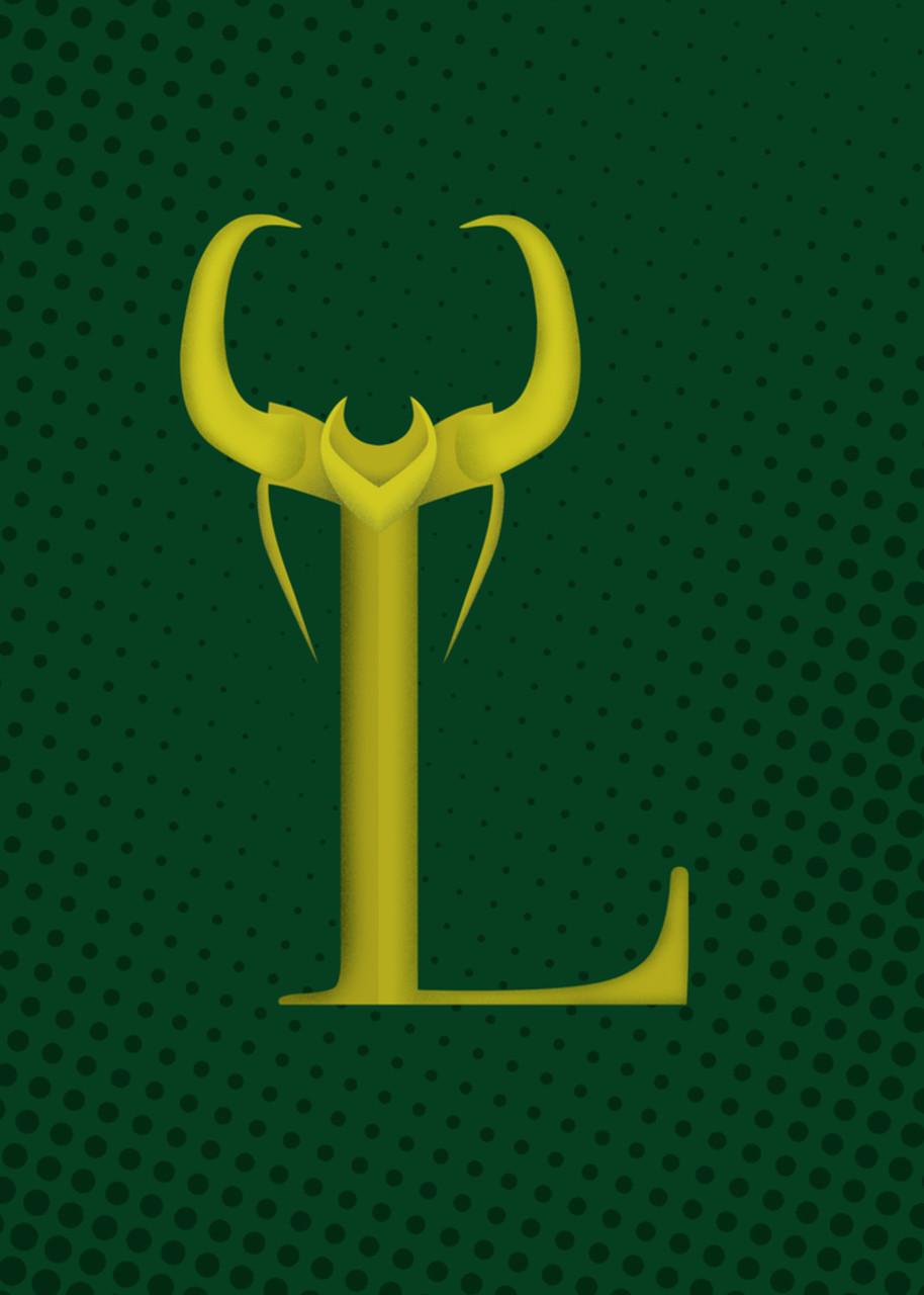 Картина GeekLand Loki логотип (LK.09.064)