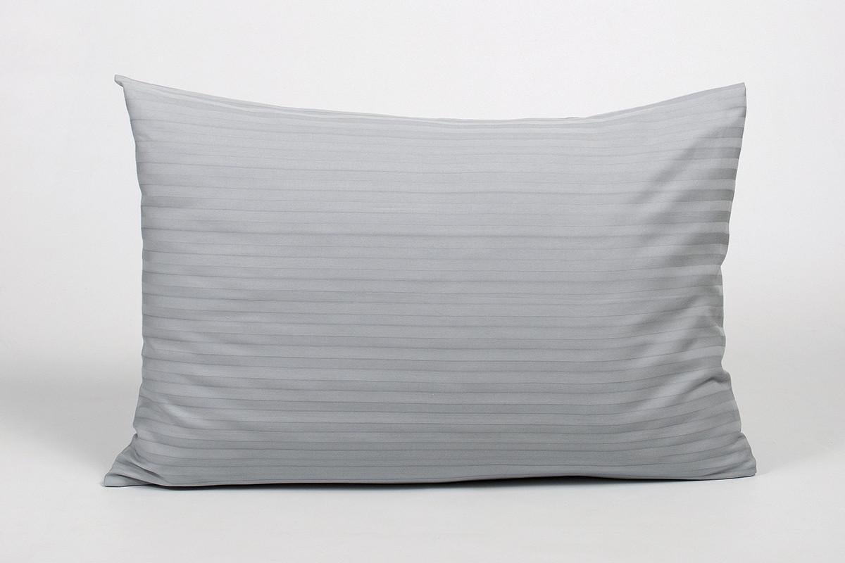 Наволочки Lotus Отель Сатин Страйп 1х1 50х70 2 шт. Серый (2000022176286)