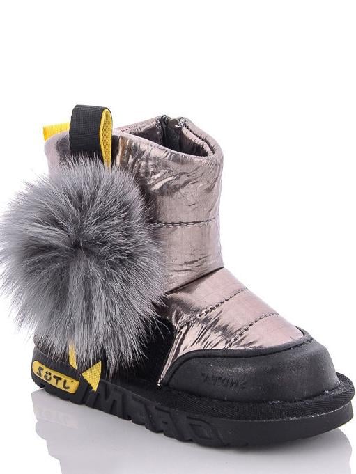 Дутики Paliament C8851-13 с натуральной шерстью р. 27 Бронзовый (99307)