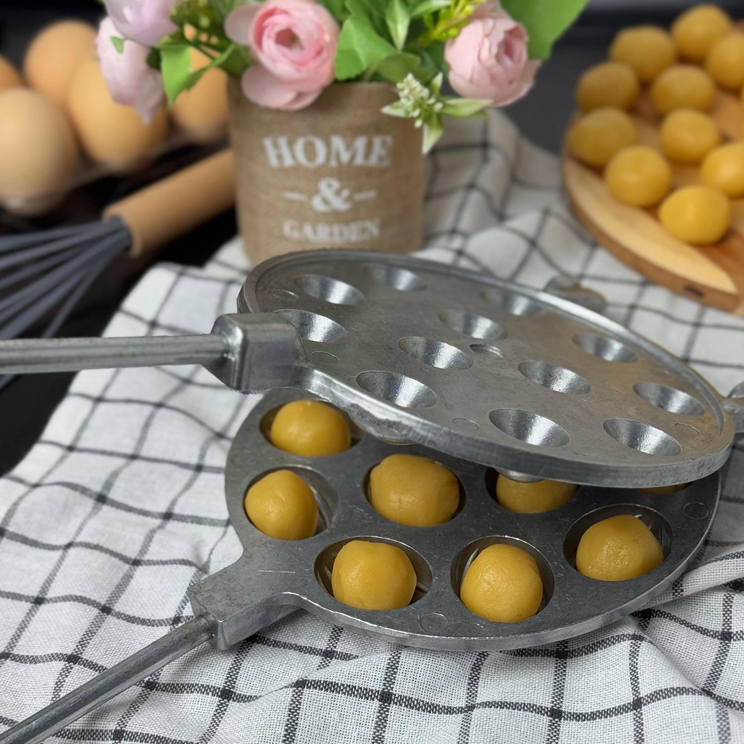 Форма для выпекания орешков ХЕАЗ на 12 половинок орехов со съемными ручками (87441) - фото 34 Форма для выпекания орешков ХЕАЗ на 12 половинок орехов со съемными ручками (87441) - фото 34