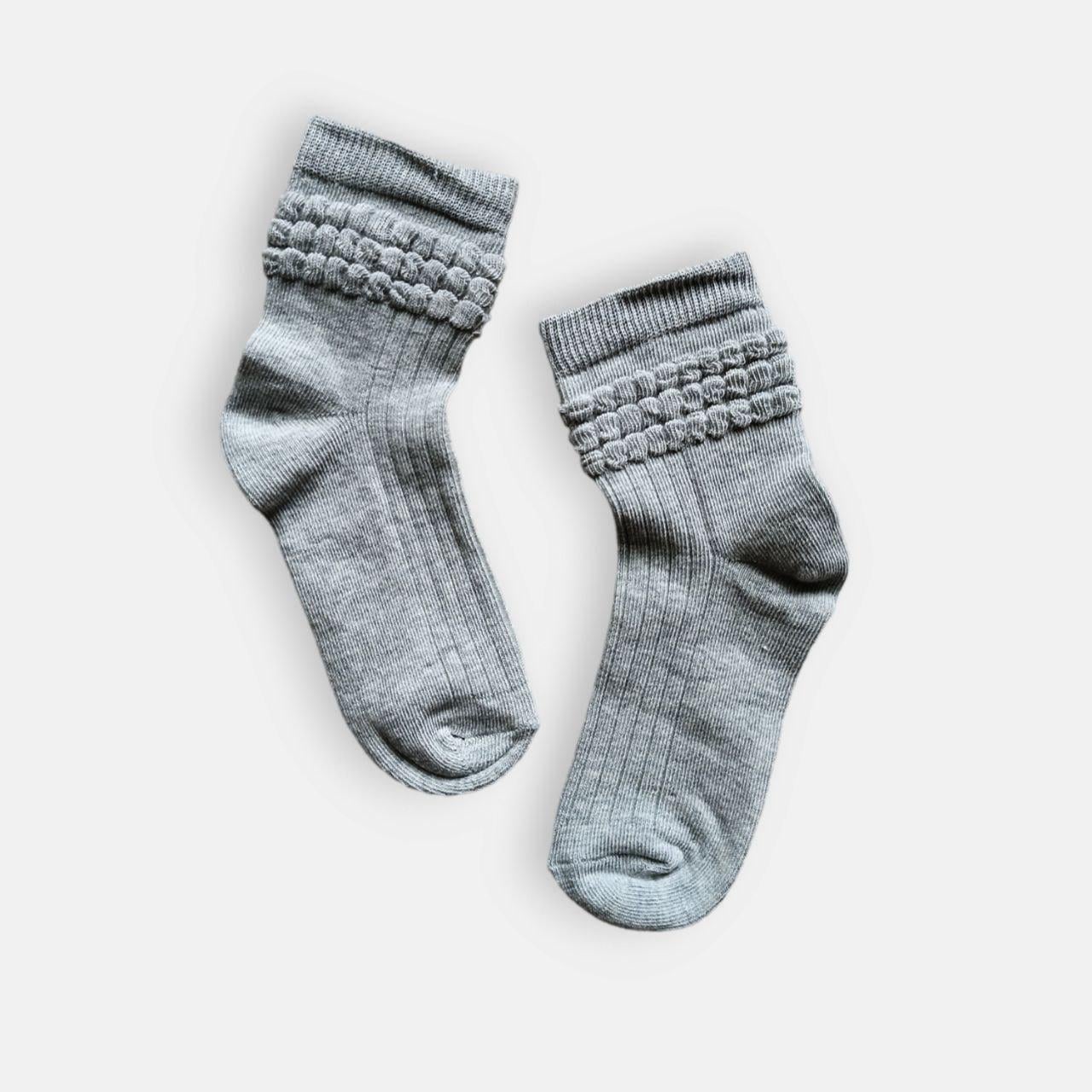 Носки детские в рубчик TwinSocks Рюш р. 10-12 Серый (364) Носки детские в рубчик TwinSocks Рюш р. 10-12 Серый (364)
