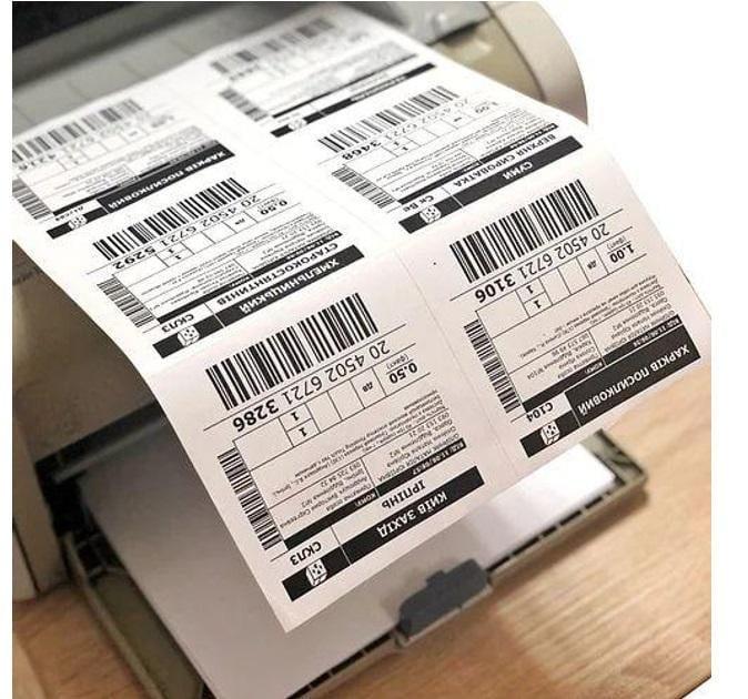 Этикетка в листах А4 на листе 6 шт. 105х99 мм (KS-105-9)