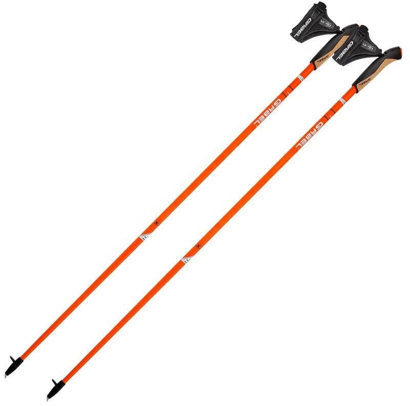 Палиці для скандинавської ходьби Gabel X-1.35 Active Knife 105 см Red/Orange (7009361151050/DAS302751)