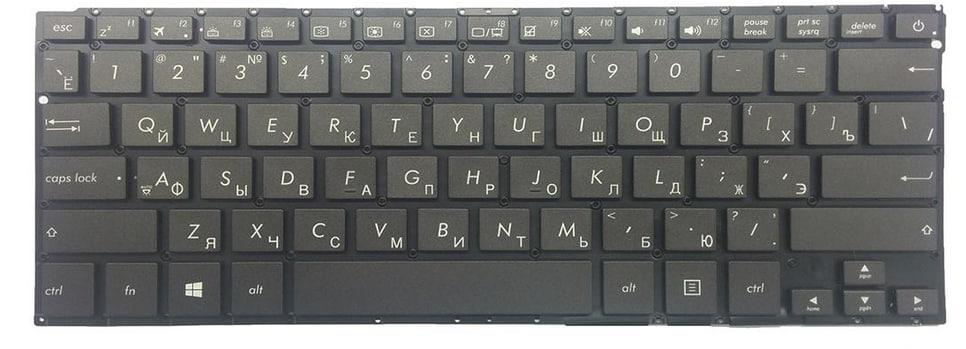 Клавиатура для ноутбука Asus U303 U303LA с подсветкой клавиш матовая (0KNB0-3630RU00)
