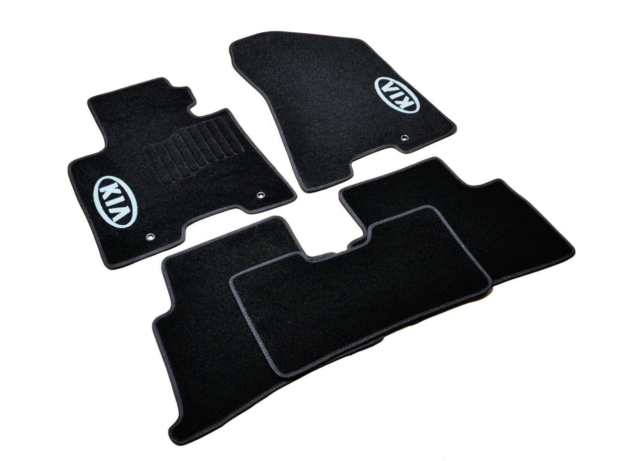 Коврики в салон AVTM ворсовые Kia Sportage 2015 5 шт. Черный (BLCCR1282)