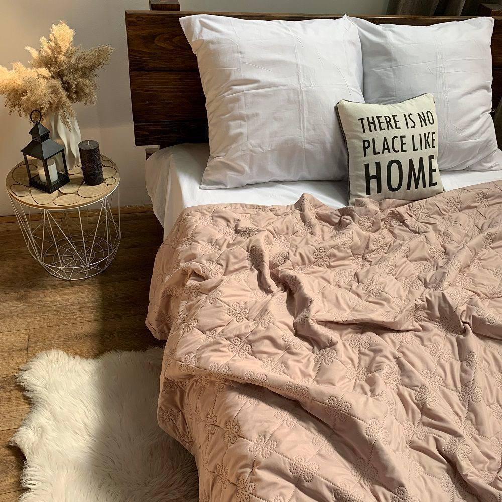 Ковдра мікрофібра 140х205 см Капучино (Дal-lito-termkovdra25-1-01) - фото 2