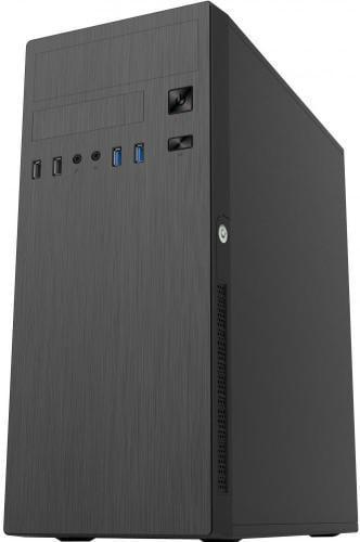 Корпус GameMax ET-212 черный, 500 Вт, Midi Tower, ATX / Micro ATX / Mini ITX, 2xUSB 3.0, 2xUSB 2.0 (ET-212-500W-U3)