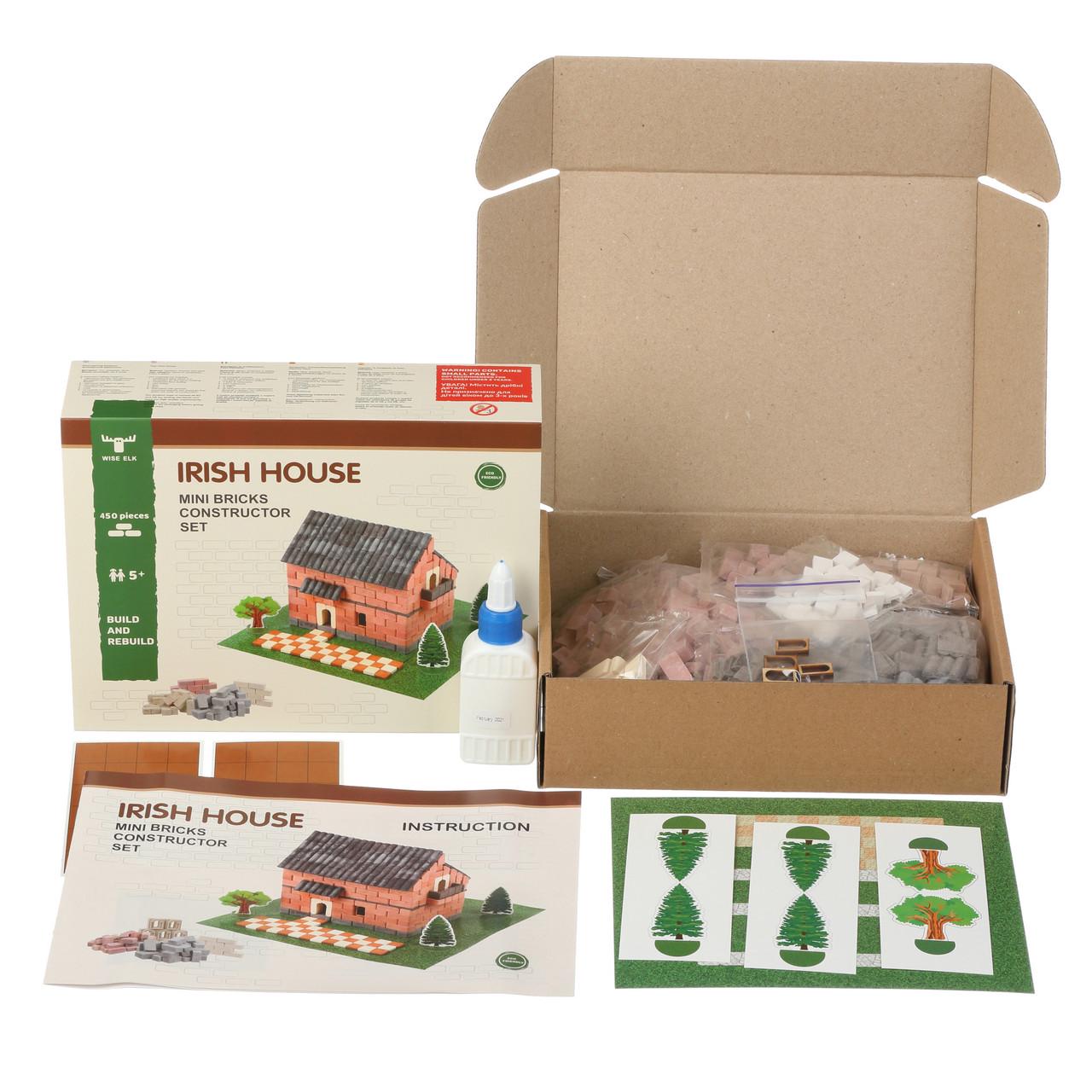 Конструктор керамічний із міні цеглинок Ірландський будиночок - фото 2 Конструктор керамічний із міні цеглинок Ірландський будиночок - фото 2