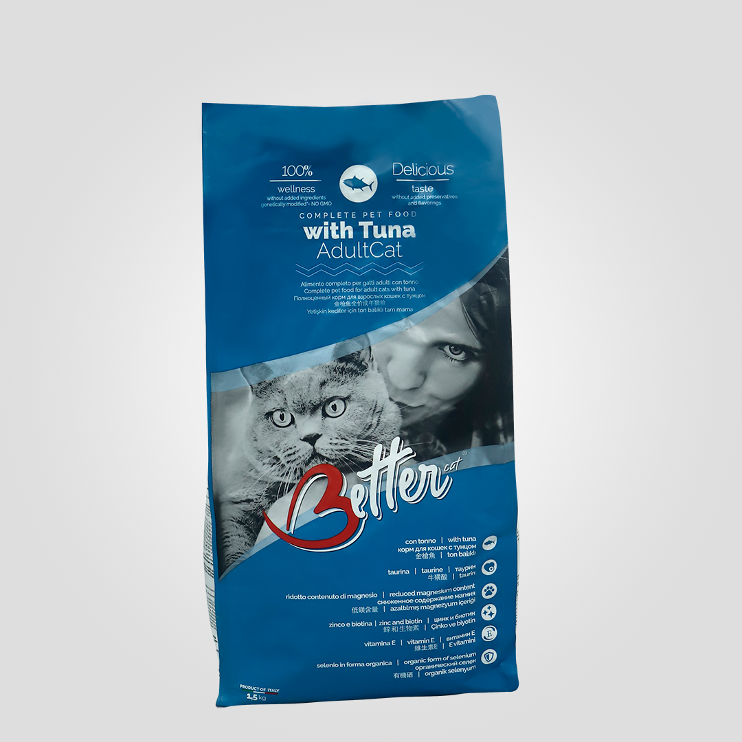 Корм сухой Better Tuna для кошек с тунцем 1,5 кг (20502455)