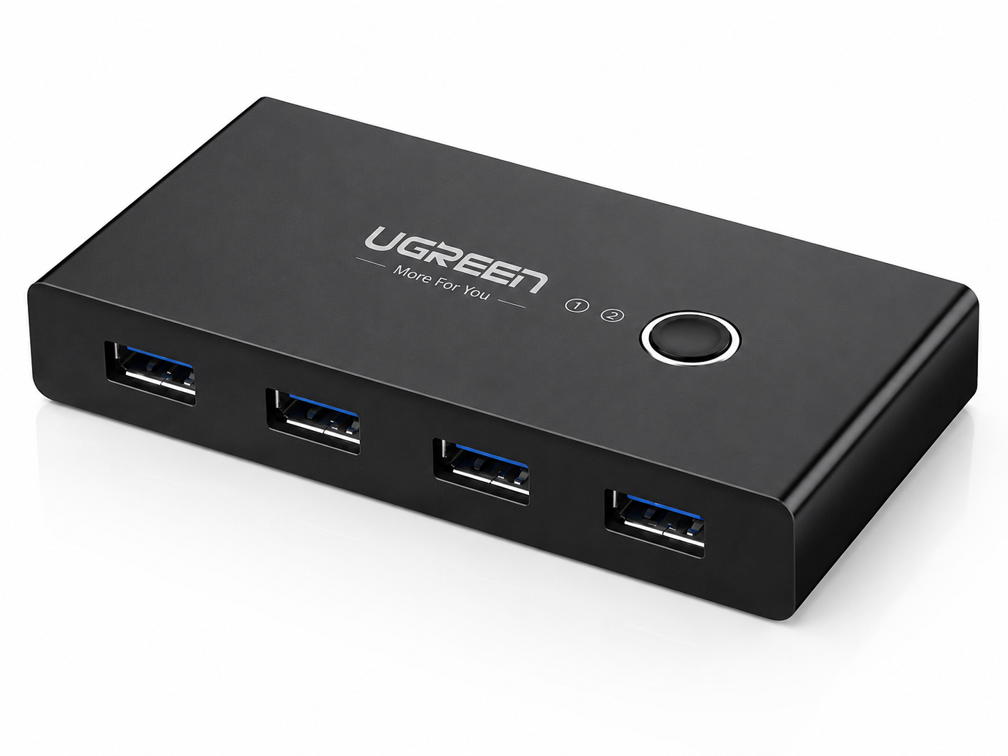 Коммутатор KVM Ugreen USB 3.0 Switch Box 4 в 2