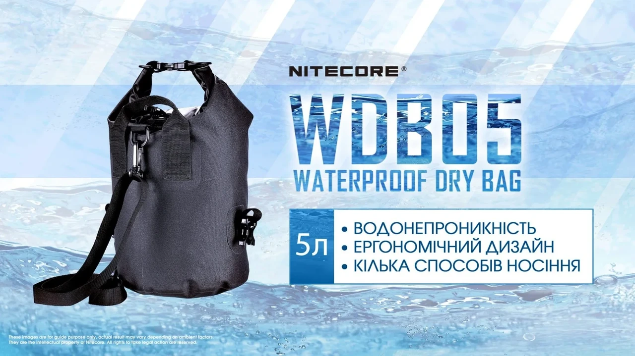 Гермомішок водонепроникний Nitecore WDB05 (010801) - фото 3