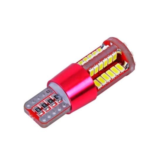 Автомобільні лампи LED комплект з обманкою T10 W5W 48+9 SMD 3014 Canbus 2 шт. Біле світло (424413) Автомобільні лампи LED комплект з обманкою T10 W5W 48+9 SMD 3014 Canbus 2 шт. Біле світло (424413)