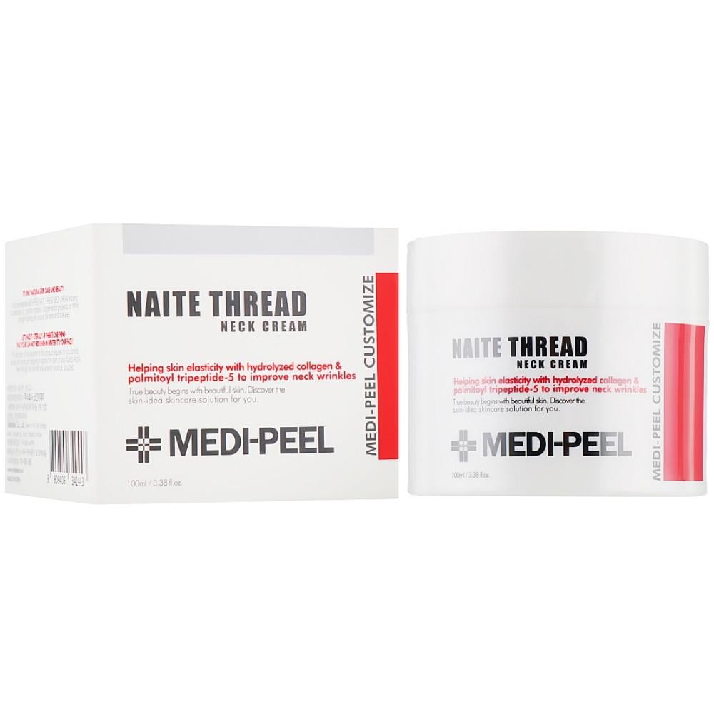 Крем для шеи антивозрастной подтягивающий Medi-Peel Naite Thread Neck Cream с пептидами 100 мл (1239302375)