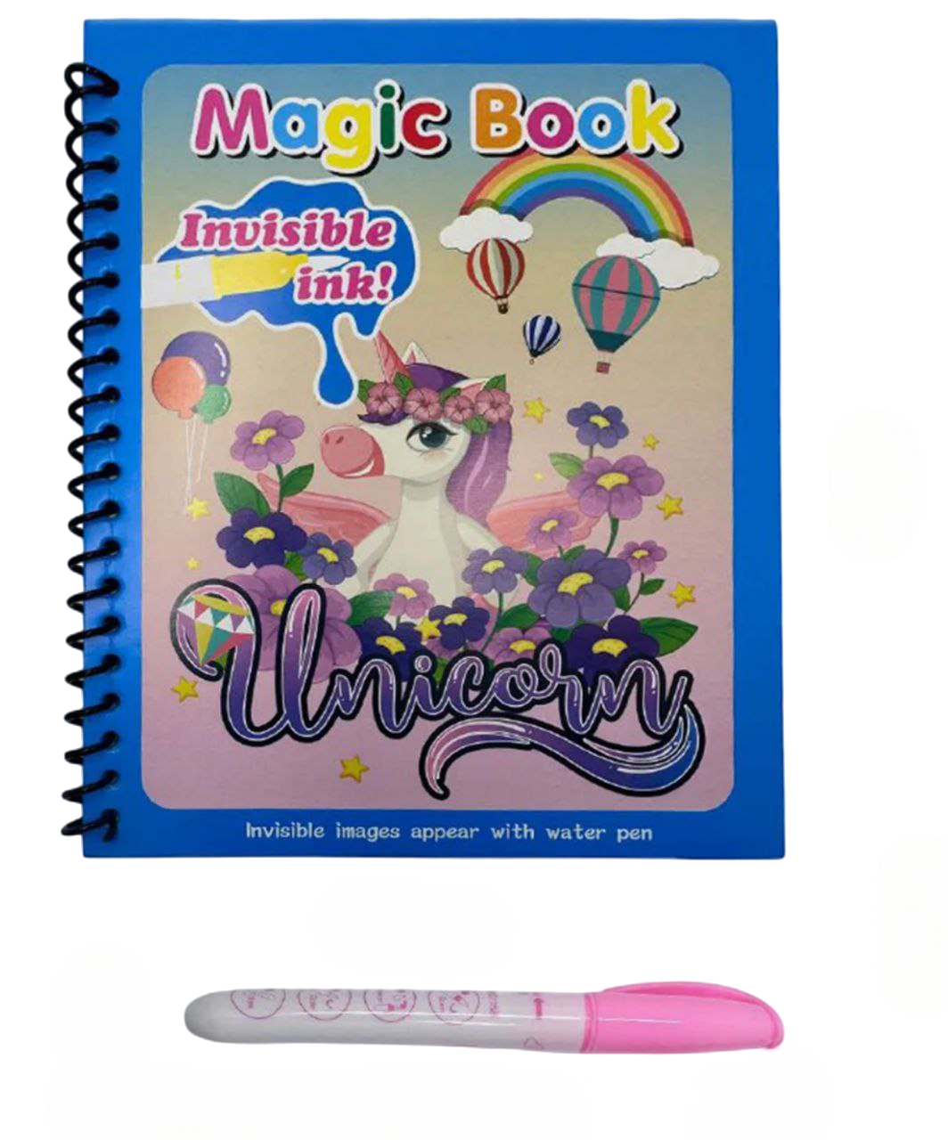 Розмальовка водна багаторазова з маркером 826Р Єдиноріжка (2469090217)