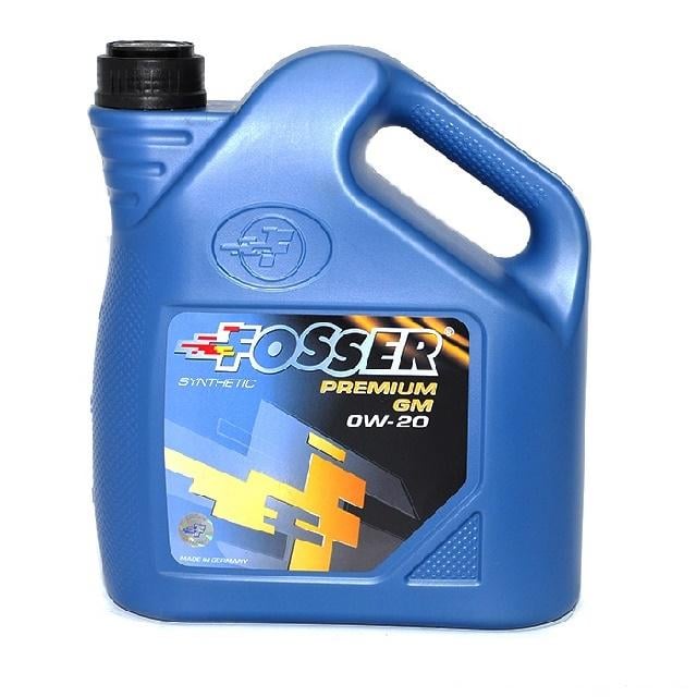 Моторное масло синтетическое FOSSER Premium GM 0W-20 4 л (10134l)