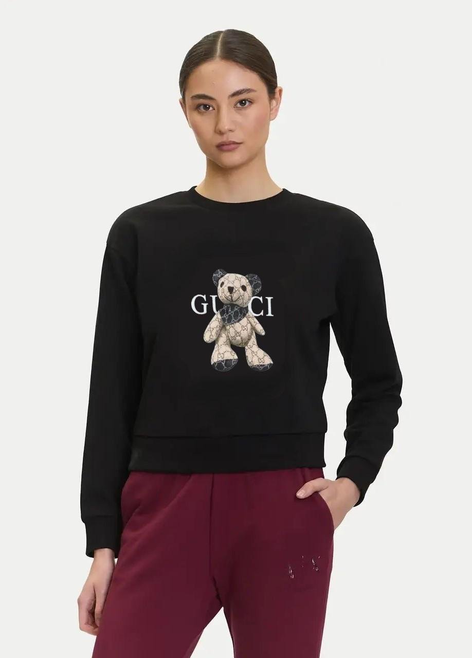 Свитшот женский Gucci Bear G-0120BL S