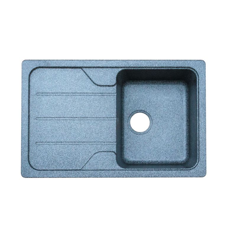 Мойка кухонная Platinum Verona 7850S Графит (353393)