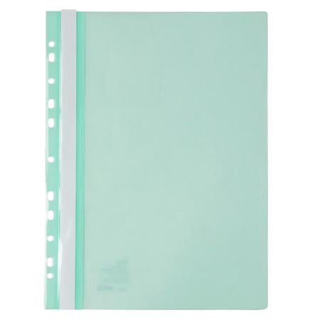 Папка-швидкозшивач Axent A4 з прозорим верхом з перфорацією М'ятний (1318-18-A) Папка-швидкозшивач Axent A4 з прозорим верхом з перфорацією М'ятний (1318-18-A)