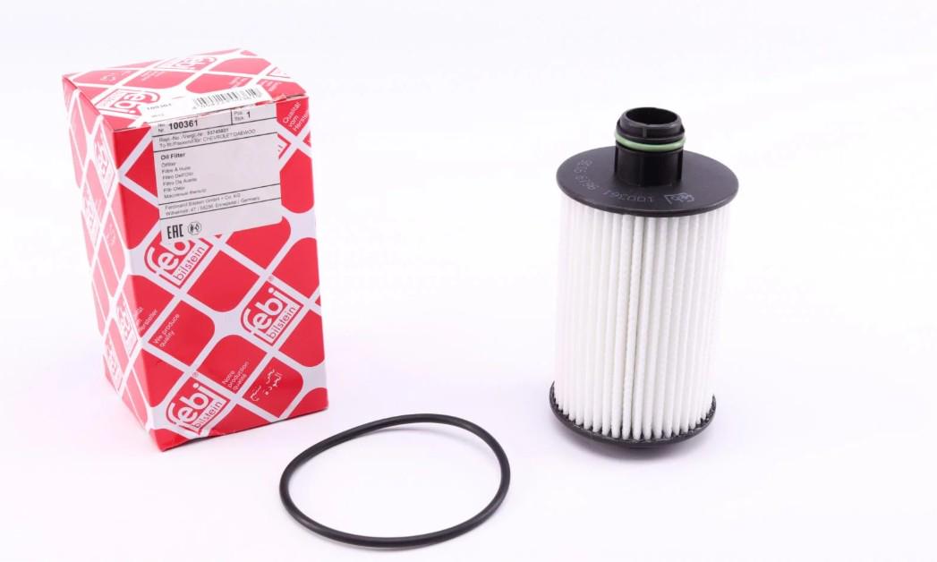 Фильтр масляный FEBI BILSTEIN для Jeep Grand Cherokee 3,0 CRD 11- (100361)