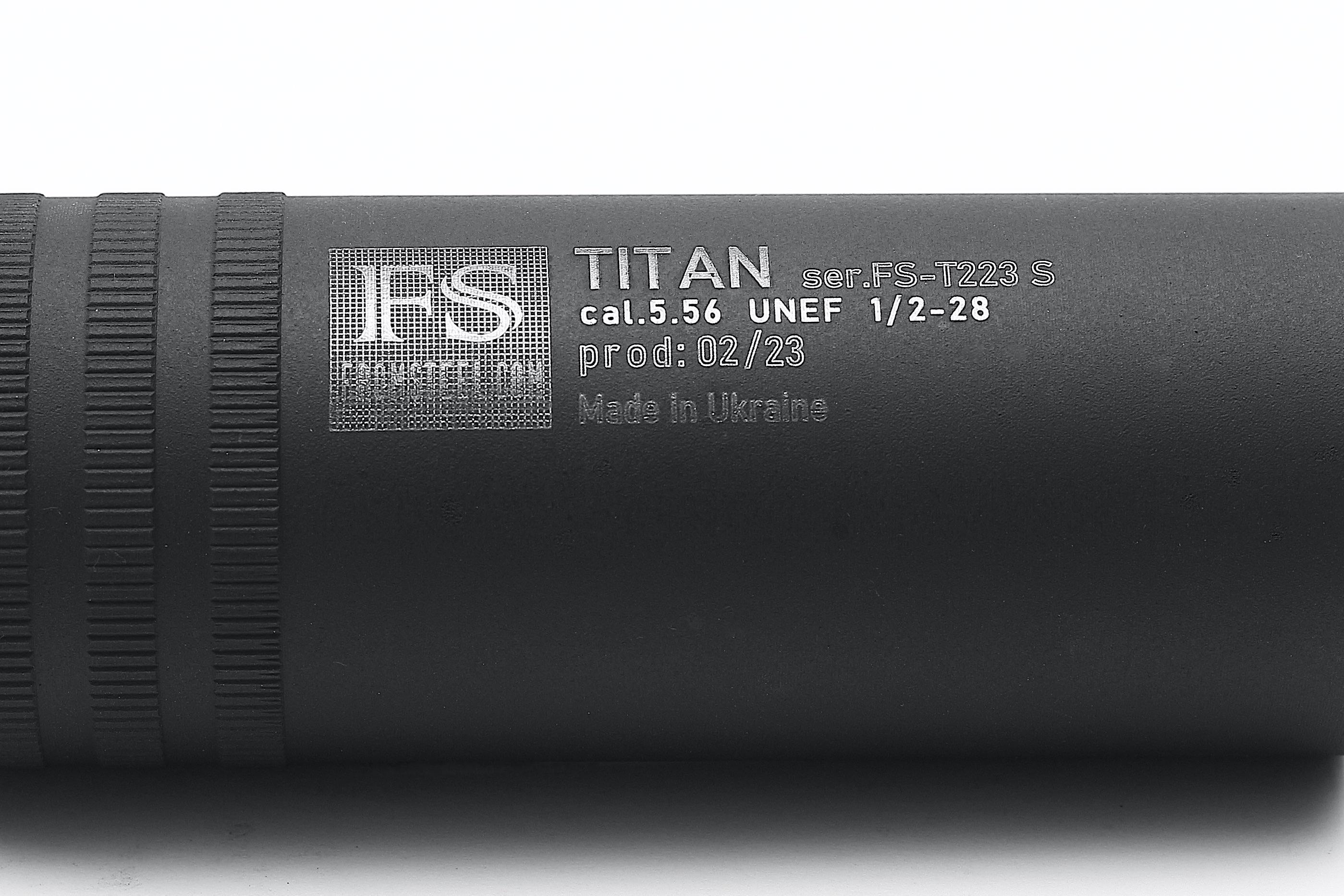 Глушник FROMSTEEL TITAN FS-T223.135 5.56/.223 Rem (18099353) - фото 3 Глушник FROMSTEEL TITAN FS-T223.135 5.56/.223 Rem (18099353) - фото 3