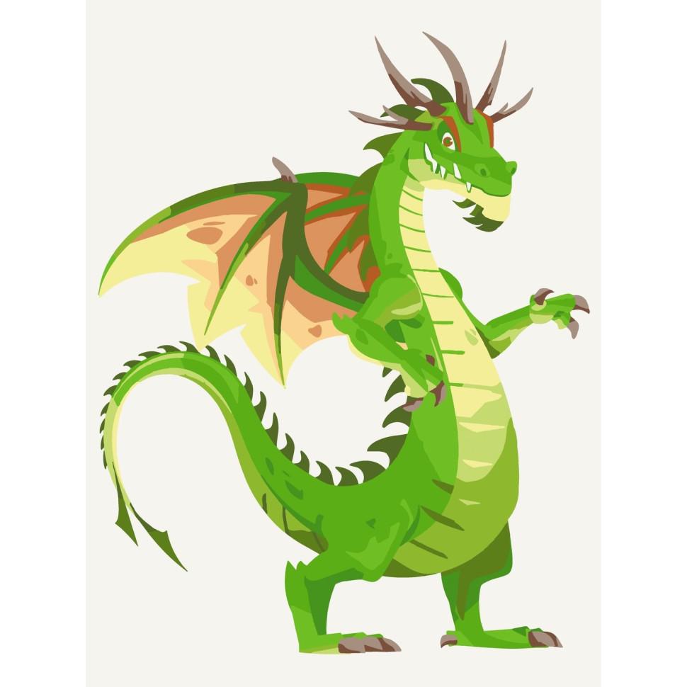 Картина за номерами ART CRAFT Dragon 16077-AC 30x40 см (RLT36191)