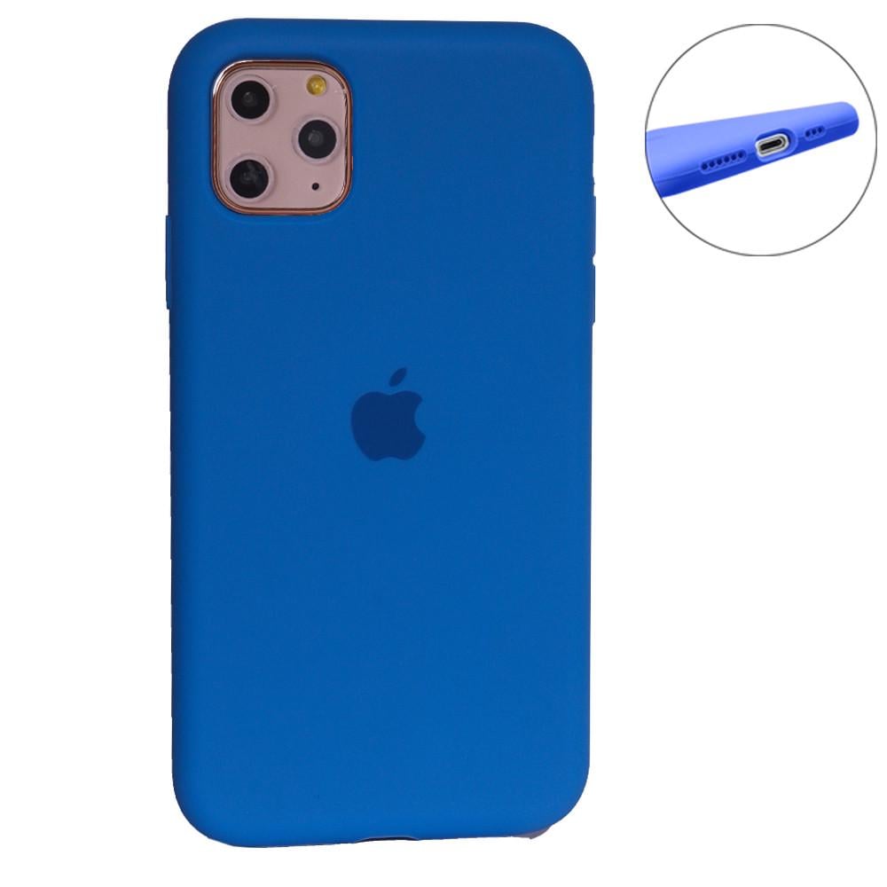 Чохол для Apple iPhone 11 Pro Max Silicone Full Size Series Royal Blue