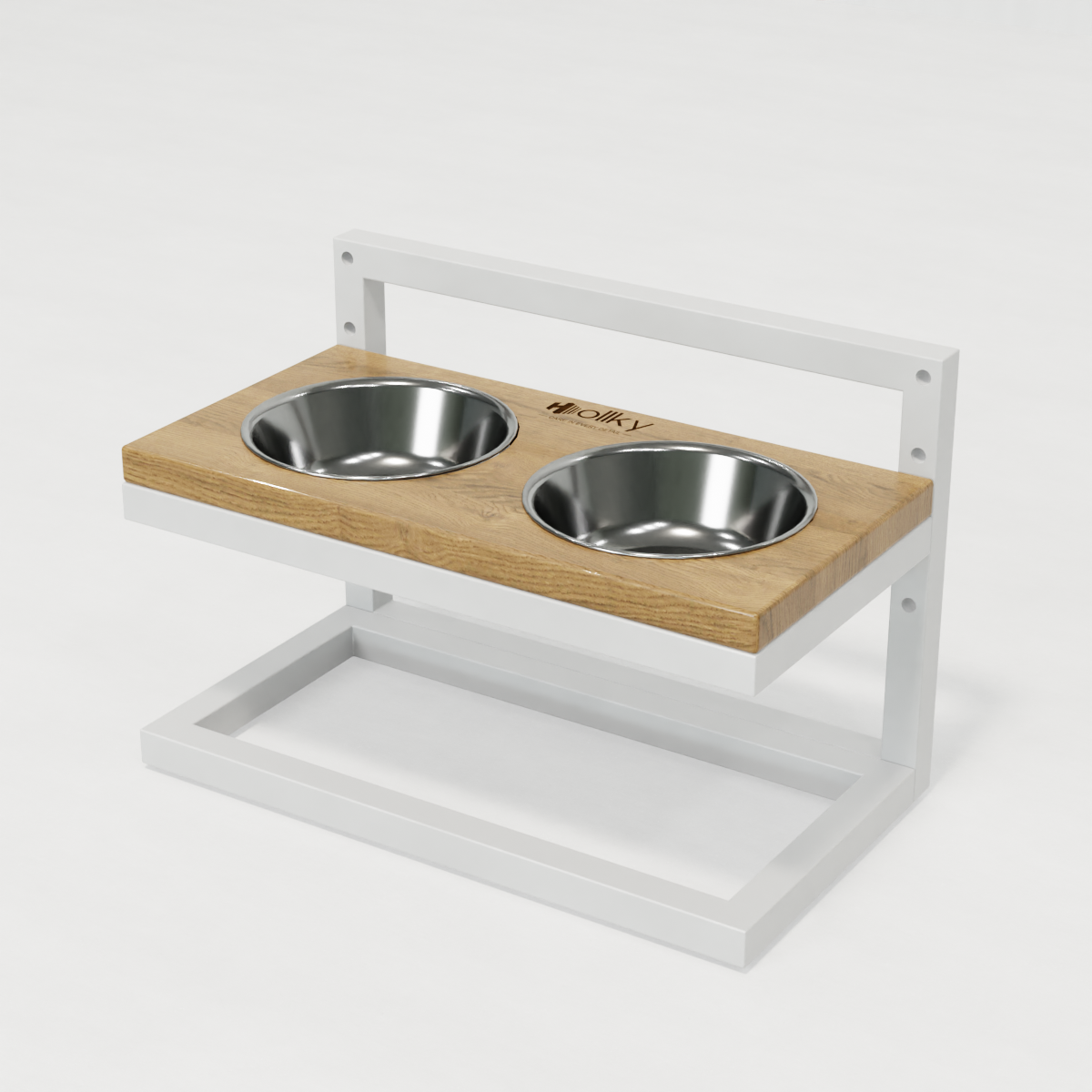 Миски на подставке с регулировкой высоты Hollky Flex S FS (422523-WHNT) - фото 8 Миски на подставке с регулировкой высоты Hollky Flex S FS (422523-WHNT) - фото 8