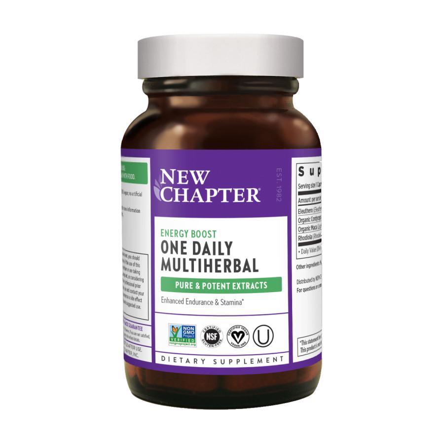 Натуральная добавка New Chapter One Daily Multiherbal Energy Boost 30 капс. (7380)