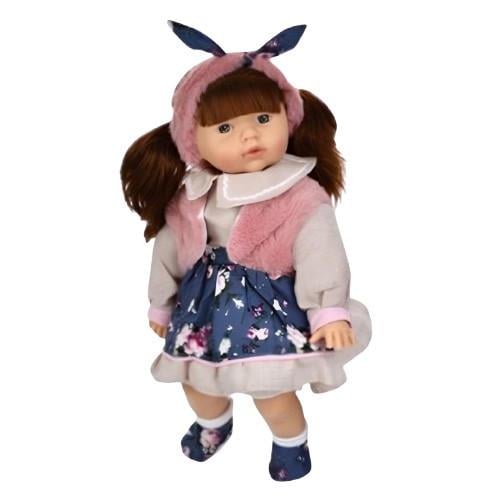 Кукла мягкая музыкальная LimoToy Файна пани вид 1 43 см (GD 0003 I UA)